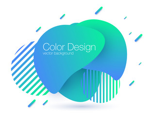 abstract blend background template for web site vector image