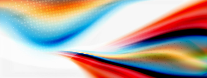 Abstract background smooth flowing lines blurred vector