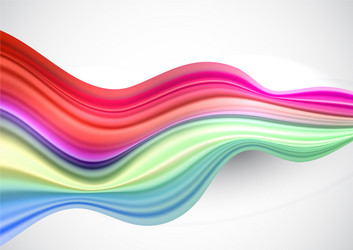 Dynamic Fluid Flow Abstract Background vector image