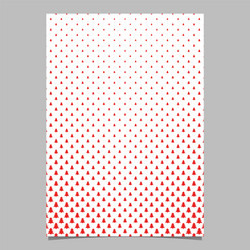 halftone pine tree pattern brochure template vector image