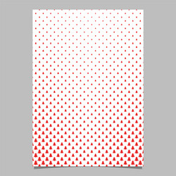 halftone pine tree pattern brochure template vector