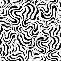 Geometric seamless pattern with curved shapes Vector Image