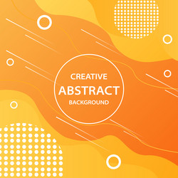 Geometric creative background design with modern Vector Image