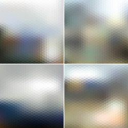 web and mobile interface templates blurred vector image