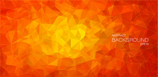 flat 2d abstract triangle background vector image