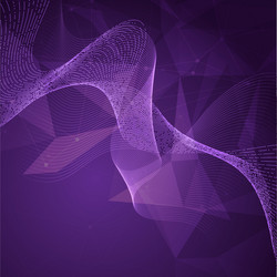 Flowing lines abstract vector