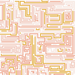 Abstract geometric pattern with lines vector