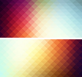 abstract geometric background with triangle vector image