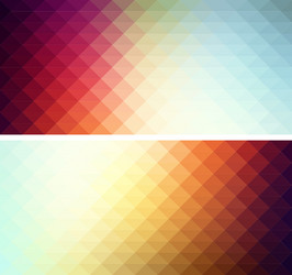 Abstract geometric background with triangle vector