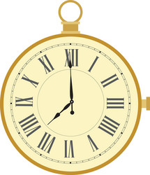 pocket watch vector