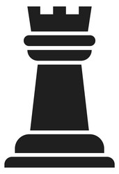 Chess rook, illustration - Stock Image - F037/4927 - Science Photo