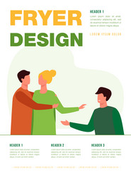 Boyfriend secretly cheating on girlfriend Vector Image