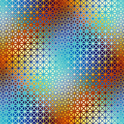 geometric abstract pattern in low poly style vector image