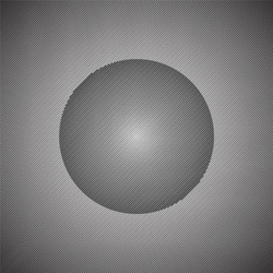 Abstract Linear Background with Circles vector image