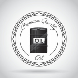 oil barrel icon vector