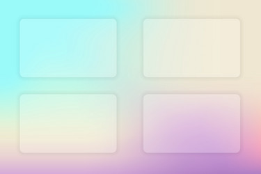 abstract gradient background transparent frame vector image