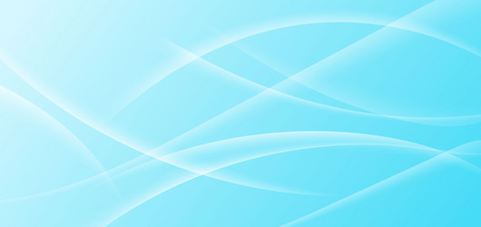 Abstract soft blue background with dynamic waves vector