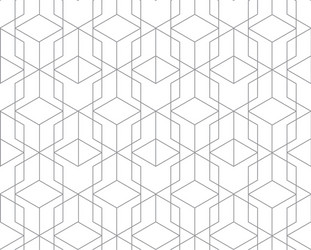 Abstract geometric tile pattern seamless backdrop vector