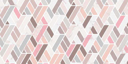geometric pattern with stripes polygonal shape vector image