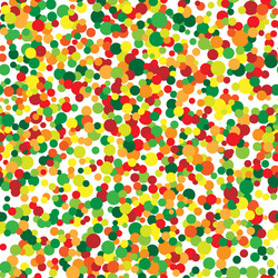 seamless multicolored bubbles pattern vector image