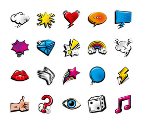 Comic Art Vector Images within Signs & Symbols (over 56,000)
