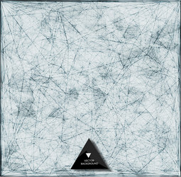abstract web background triangles vector image