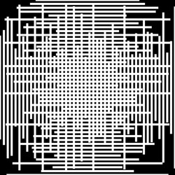 asymmetric grid mesh pattern irregular monochrome vector image