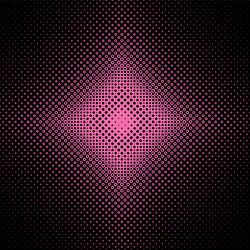 halftone circle pattern background vector image