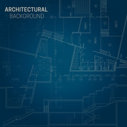 Architectural Blueprint Background Royalty Free Vector Image