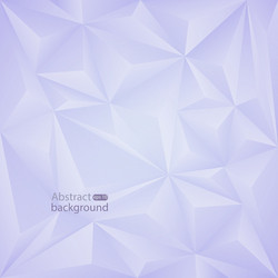 3D Triangle Abstract Background vector image