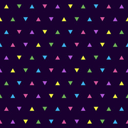 Colorful simple pattern with triangles vector