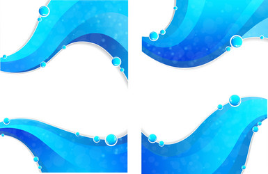 Water waves Royalty Free Vector Image - VectorStock