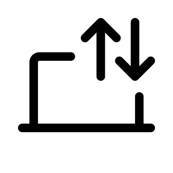 copying or transferring files between computers vector image