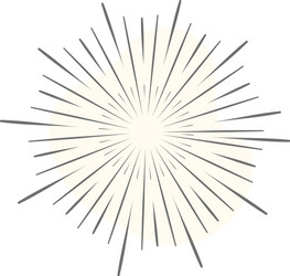 bursting pattern vector image