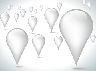 Modern Pointer Icons vector image