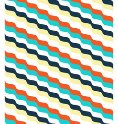 Bright Abstract Wave Pattern vector image