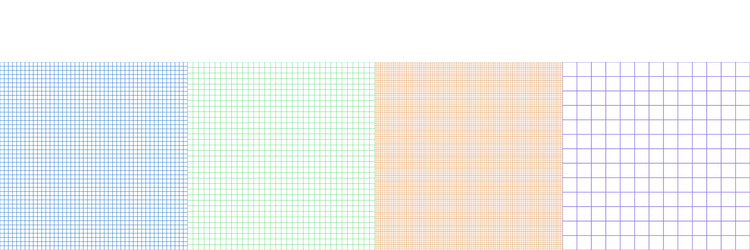 grid paper set abstract squared background vector image