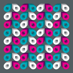abstract colorful pattern vector image