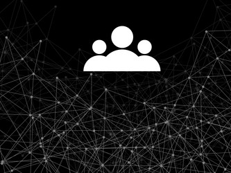 abstract geometric background with connecting vector image