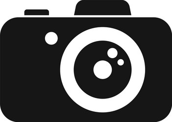 security service camera icon simple style vector image