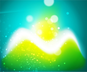 shiny wave magicabstract background vector image