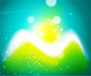 Shiny wave magicabstract background vector