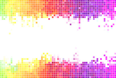 Colorful pixels background Royalty Free Vector Image
