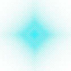 Halftone circle pattern background vector