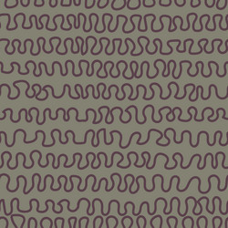 simple wavy line repeat pattern design vector image