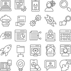 web and seo isolated icon which can easily vector image