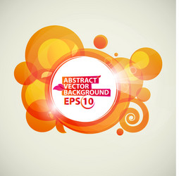 Abstract bubble background Royalty Free Vector Image
