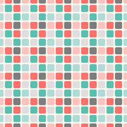 Abstract geometric square seamless pattern vector