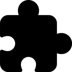 problem solving vector image