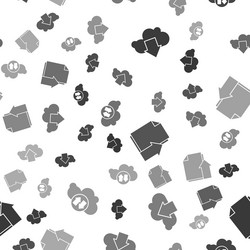 set cloud download upload file vector image